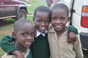 Girls at Lulwanda orphanage